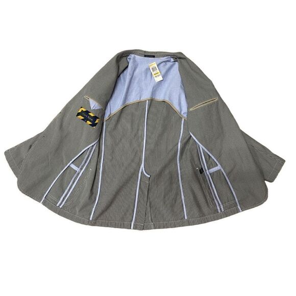 🌟NEW🌟Club Room Men Stripe Blazer Jacket - Picture 3 of 4
